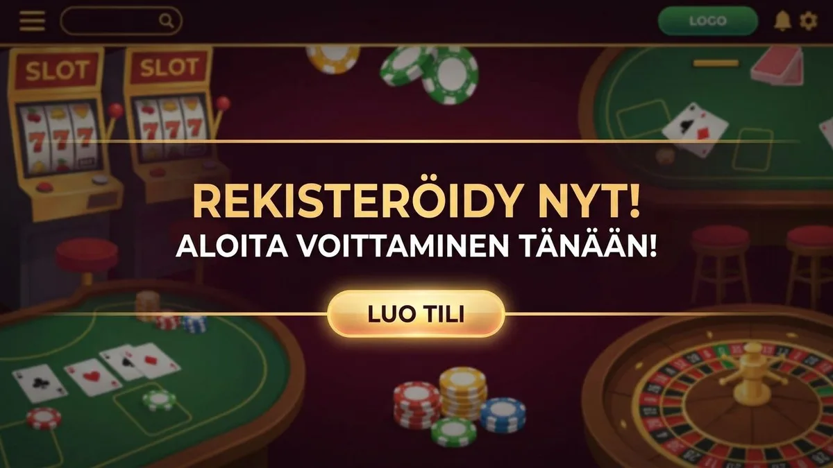 Rekisteröidy bonuksen kanssa